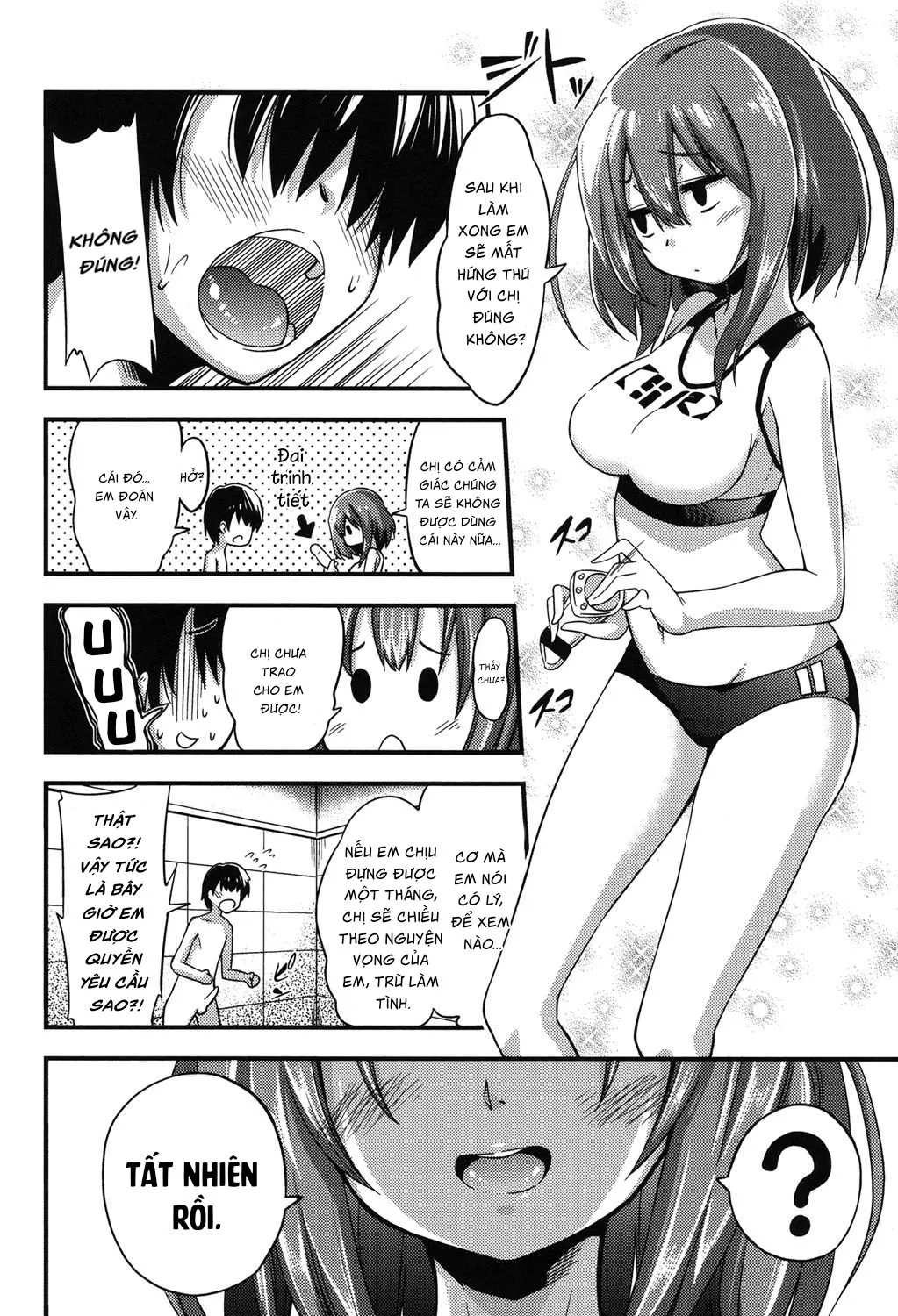 HentaiVN.net - Ảnh 5 - Tôi Là Nô Lệ Của Cô Ấy [Boku wa Kanri Kanri Kanri Sarate Iru] - Chap 2