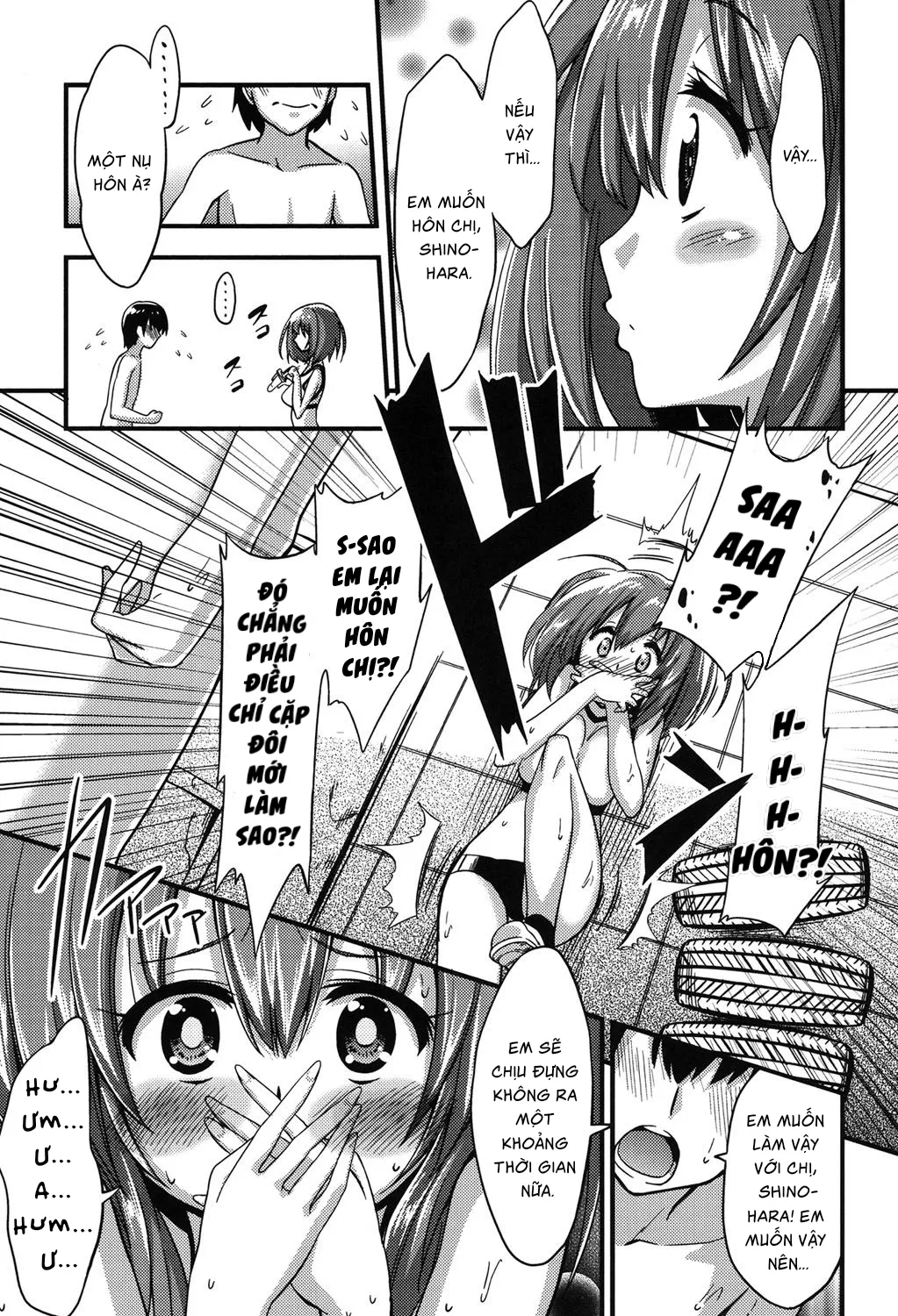 HentaiVN.net - Ảnh 6 - Tôi Là Nô Lệ Của Cô Ấy [Boku wa Kanri Kanri Kanri Sarate Iru] - Chap 2