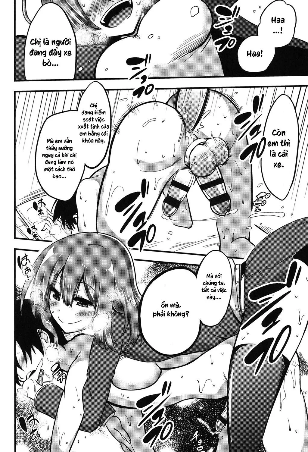 HentaiVN.net - Ảnh 18 - Tôi Là Nô Lệ Của Cô Ấy [Boku wa Kanri Kanri Kanri Sarate Iru] - Chap 3