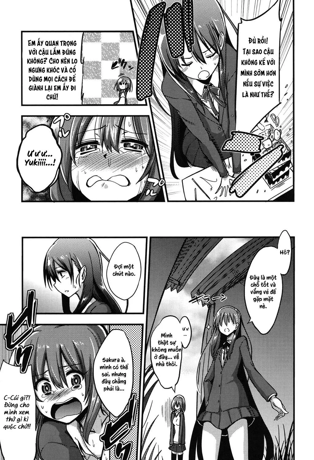 HentaiVN.net - Ảnh 7 - Tôi Là Nô Lệ Của Cô Ấy [Boku wa Kanri Kanri Kanri Sarate Iru] - Chap 3