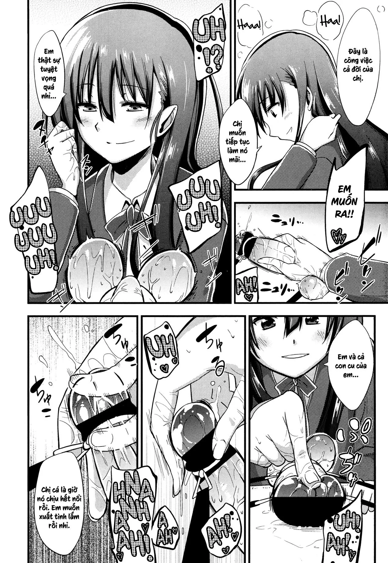 HentaiVN.net - Ảnh 5 - Tôi Là Nô Lệ Của Cô Ấy [Boku wa Kanri Kanri Kanri Sarate Iru] - Chap 4
