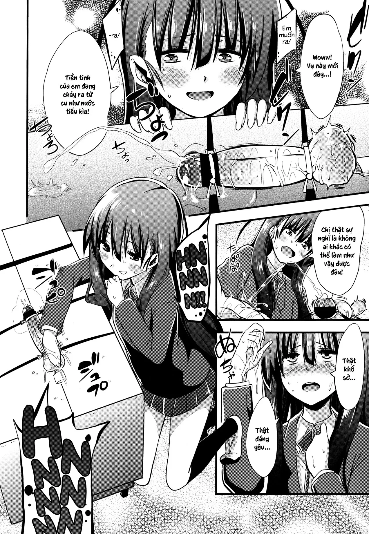 HentaiVN.net - Ảnh 7 - Tôi Là Nô Lệ Của Cô Ấy [Boku wa Kanri Kanri Kanri Sarate Iru] - Chap 4