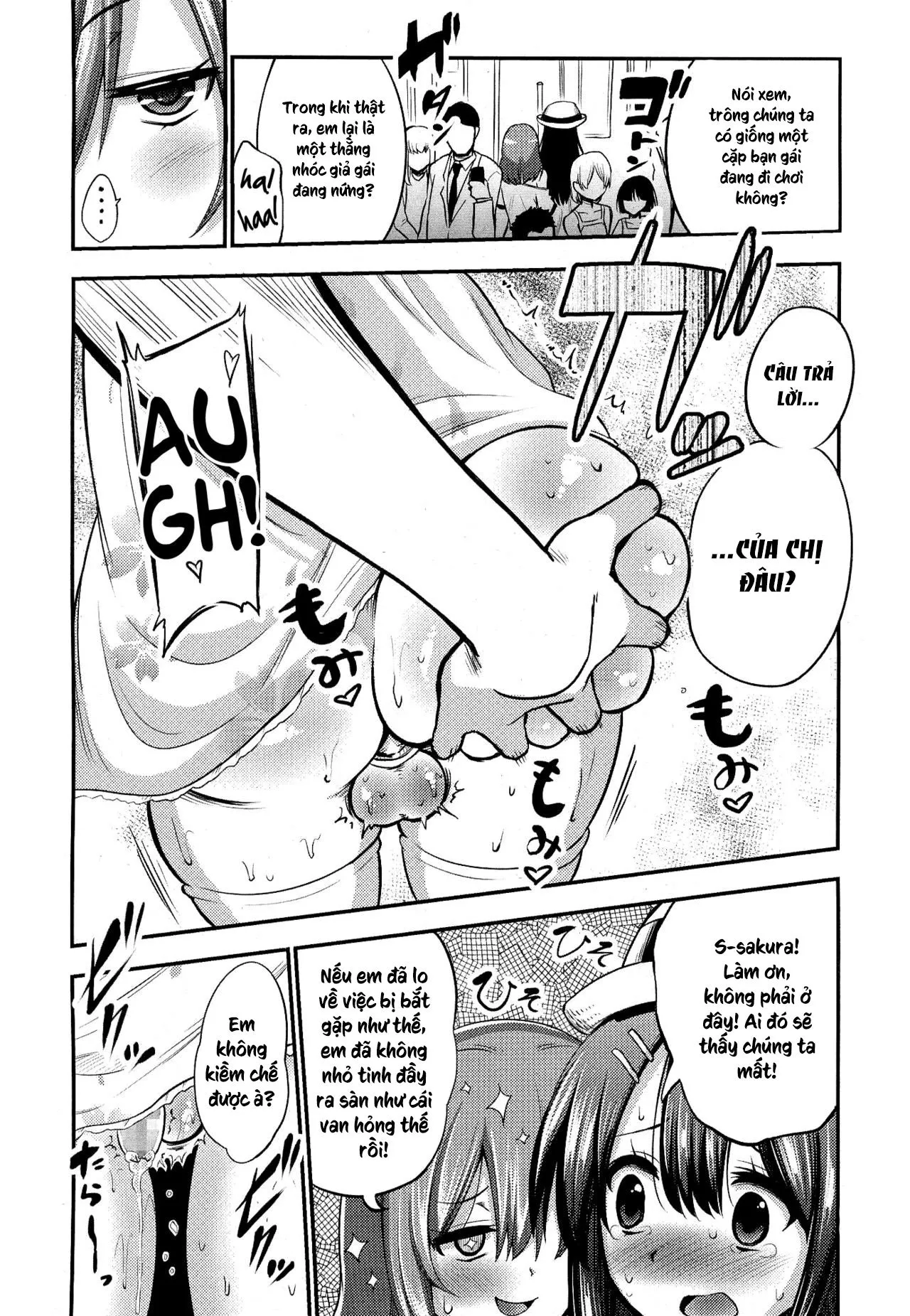 HentaiVN.net - Ảnh 10 - Tôi Là Nô Lệ Của Cô Ấy [Boku wa Kanri Kanri Kanri Sarate Iru] - Chap 5