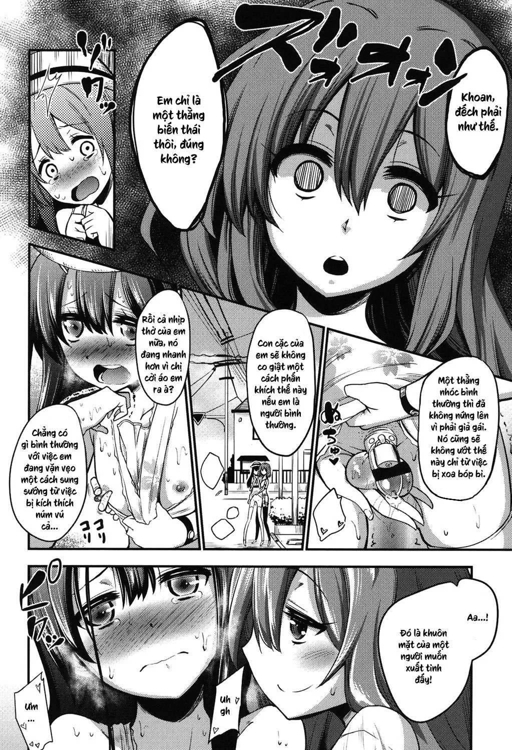 HentaiVN.net - Ảnh 8 - Tôi Là Nô Lệ Của Cô Ấy [Boku wa Kanri Kanri Kanri Sarate Iru] - Chap 5