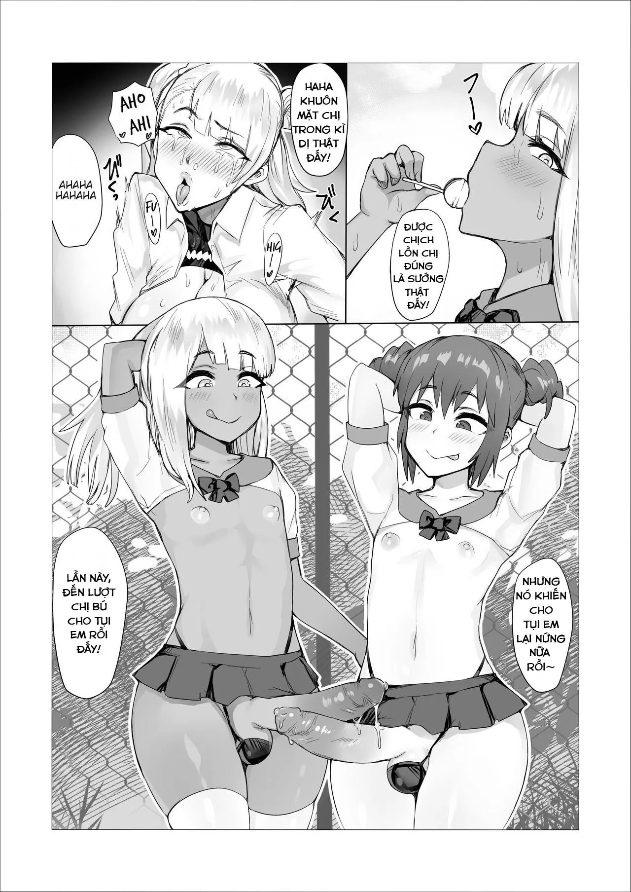 HentaiVN.net - Ảnh 11 - CUỘC CHIẾN FUTA [Futanari Battle] - Chap 2