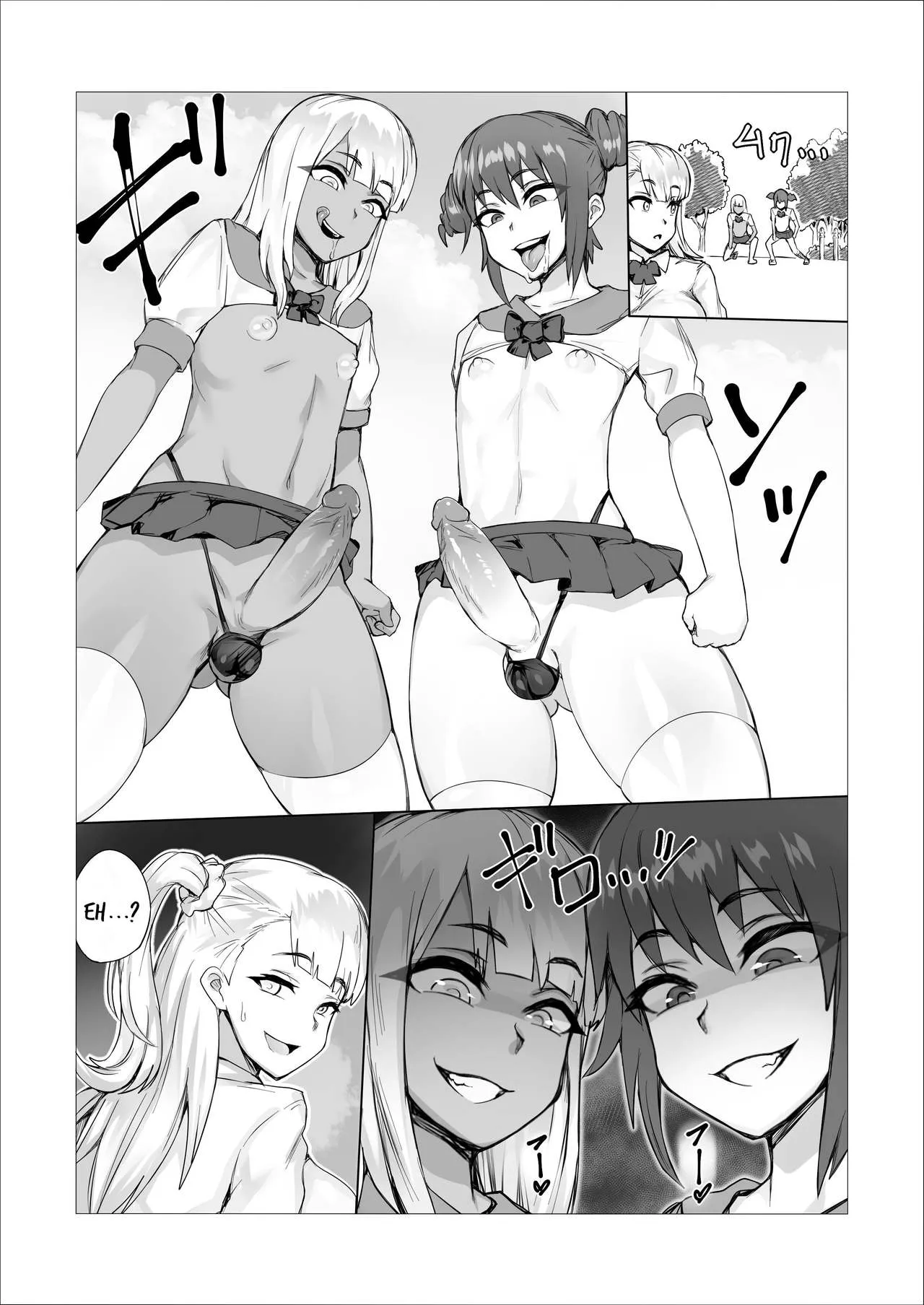 HentaiVN.net - Ảnh 5 - CUỘC CHIẾN FUTA [Futanari Battle] - Chap 2
