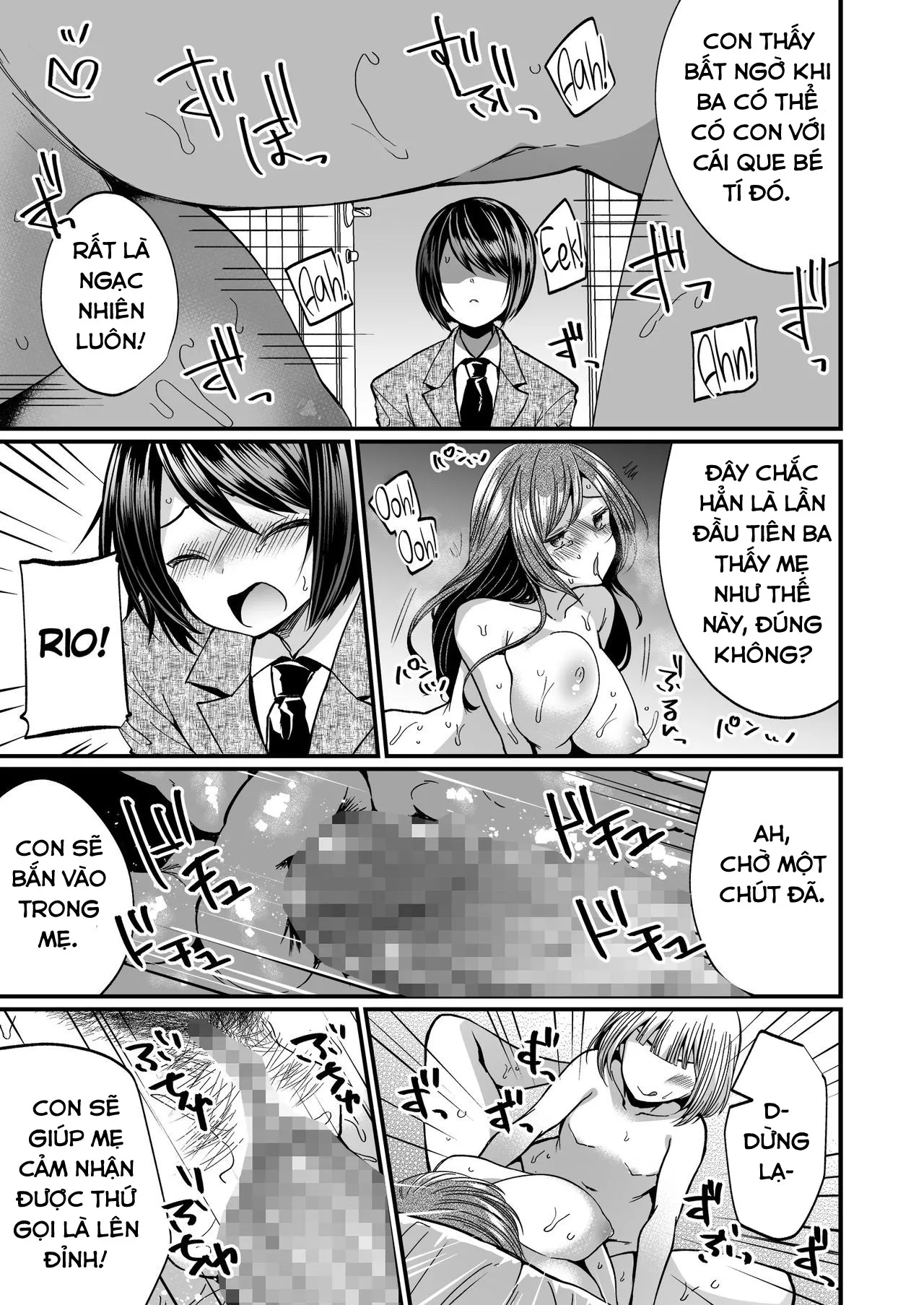 HentaiVN.net - Ảnh 10 - Hatsujou Futanari Musume to Mesu Ochi Papa - Oneshot