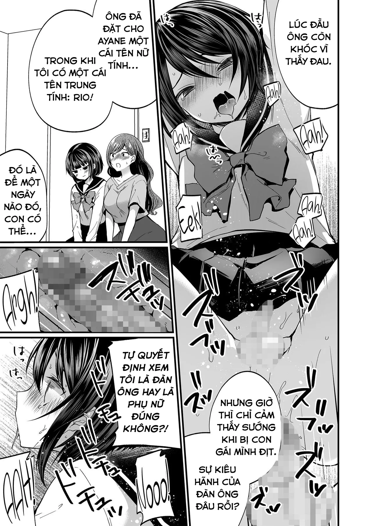 HentaiVN.net - Ảnh 22 - Hatsujou Futanari Musume to Mesu Ochi Papa - Oneshot