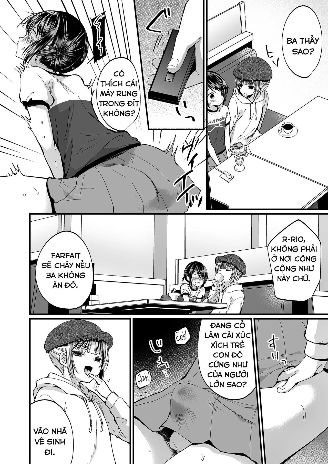 HentaiVN.net - Ảnh 25 - Hatsujou Futanari Musume to Mesu Ochi Papa - Oneshot