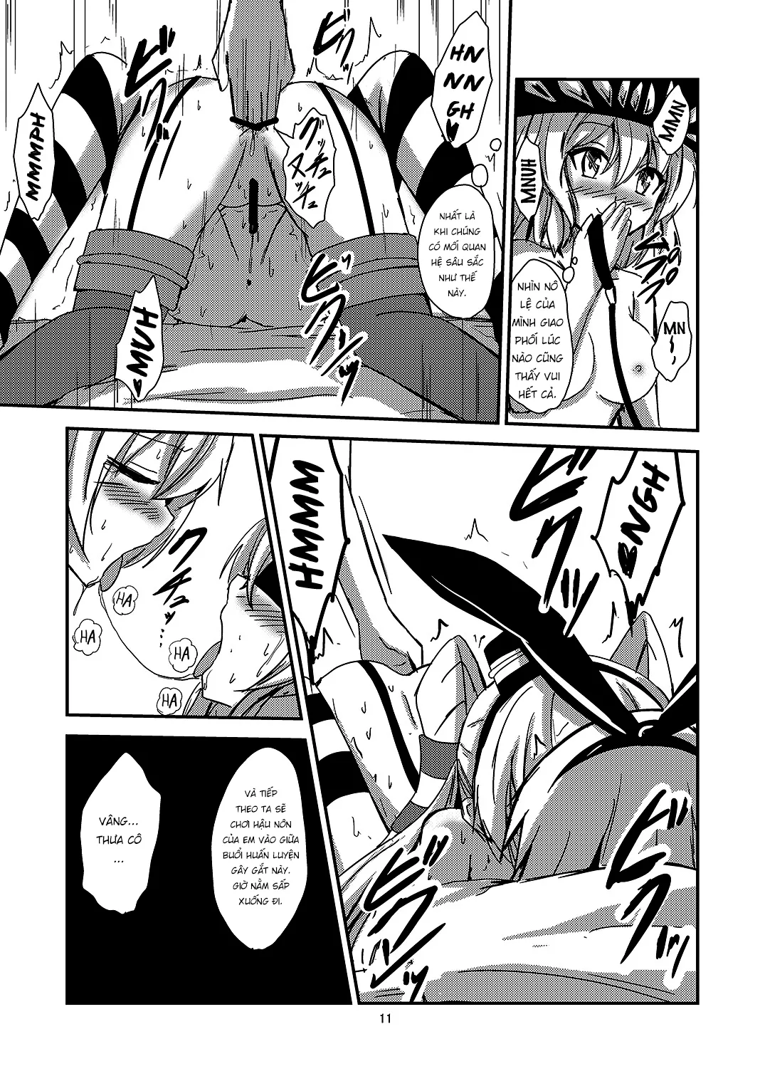 HentaiVN.net - Ảnh 12 - Kuubo Wo-Kyuu-chan no Amatsukaze Yuri Dorei Choukyou [空 母 ヲ 級 ち ゃ ん の 風 百合 奴隷 調 教 目 隠 し 島 風 調] - Oneshot