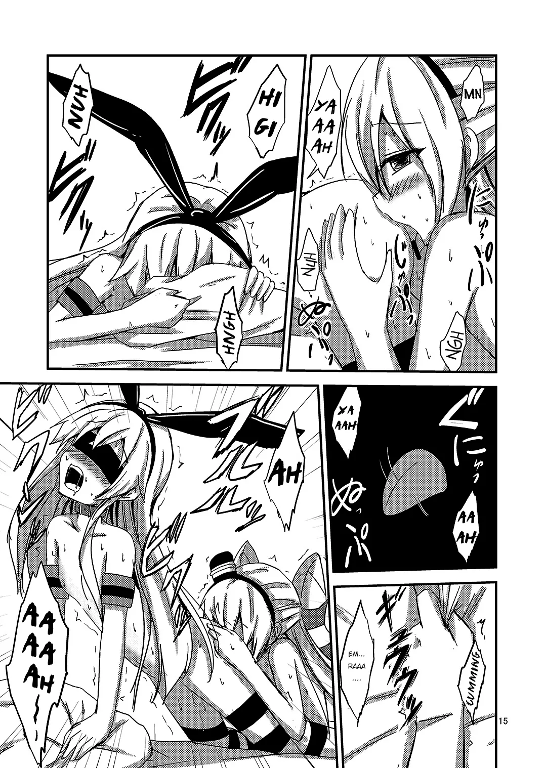 HentaiVN.net - Ảnh 16 - Kuubo Wo-Kyuu-chan no Amatsukaze Yuri Dorei Choukyou [空 母 ヲ 級 ち ゃ ん の 風 百合 奴隷 調 教 目 隠 し 島 風 調] - Oneshot