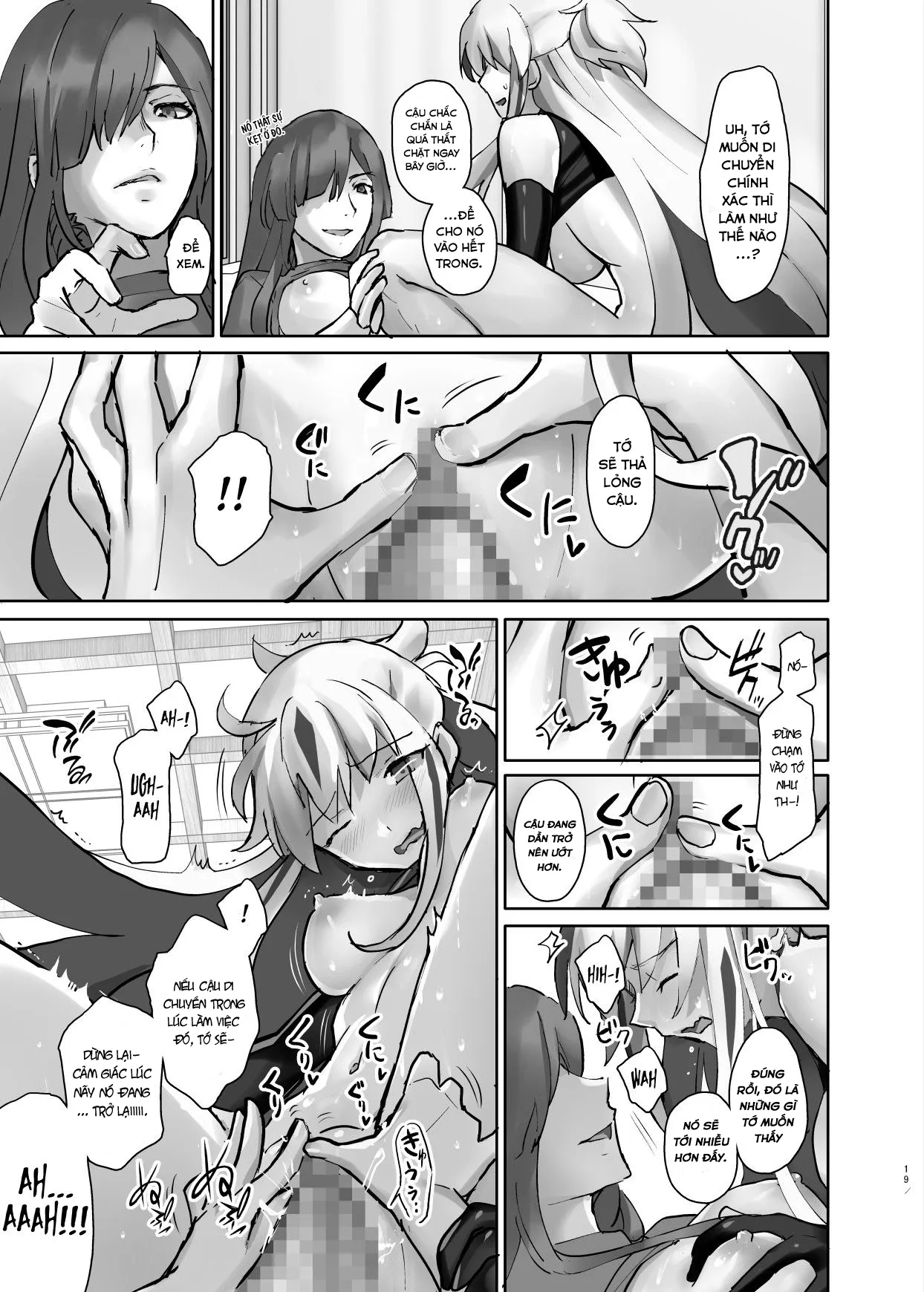 HentaiVN.net - Ảnh 20 - Gudaguda ni Ikasete! - Oneshot