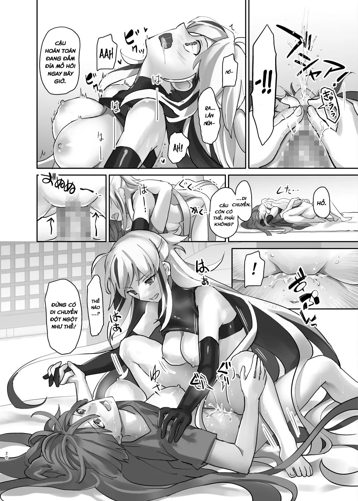HentaiVN.net - Ảnh 21 - Gudaguda ni Ikasete! - Oneshot