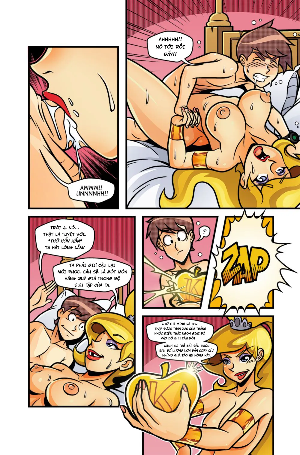 HentaiVN.net - Ảnh 5 - Trại hè cùng các nhân vật hoạt hình: Nữ thần hỗn mang Eris [Camp Woody – Camp Chaos] - Oneshot