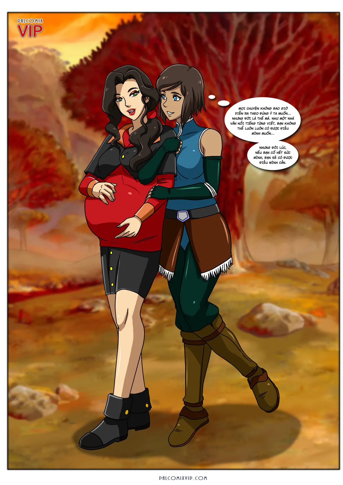 HentaiVN.net - Ảnh 18 - Hai trái tim hòa làm một [You're In My Heart, In My Soul (The Legend of Korra)] - Oneshot