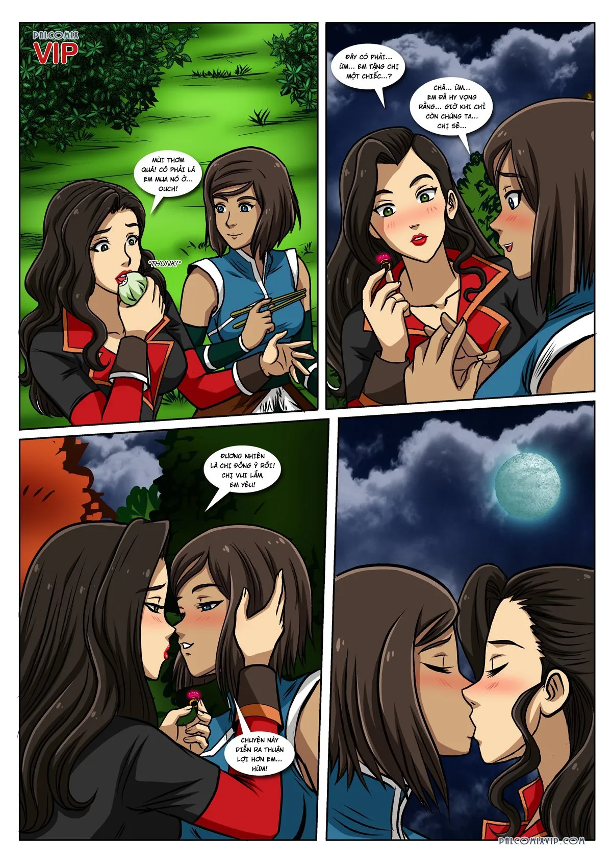 HentaiVN.net - Ảnh 3 - Hai trái tim hòa làm một [You're In My Heart, In My Soul (The Legend of Korra)] - Oneshot