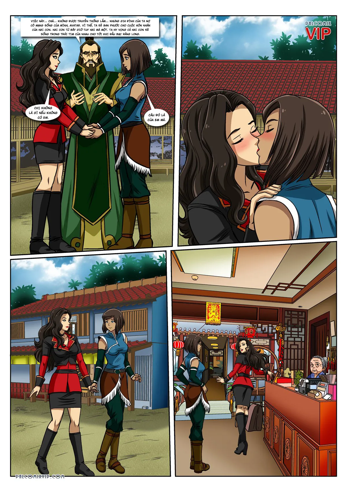 HentaiVN.net - Ảnh 4 - Hai trái tim hòa làm một [You're In My Heart, In My Soul (The Legend of Korra)] - Oneshot