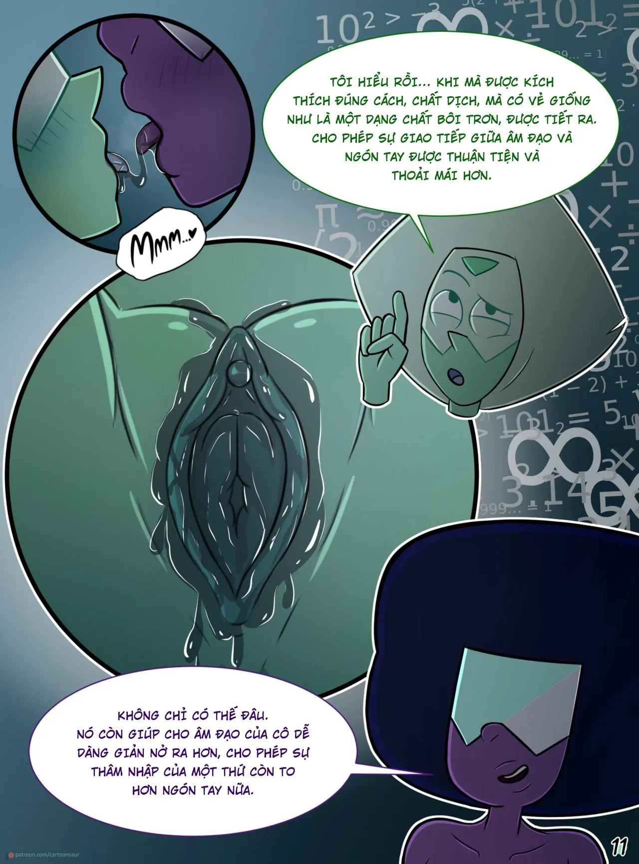 HentaiVN.net - Ảnh 13 - Thực nghiệm sinh học cùng Peridot [Peridot ‘Experiments’ (Steven Universe)] - Oneshot bản Futa