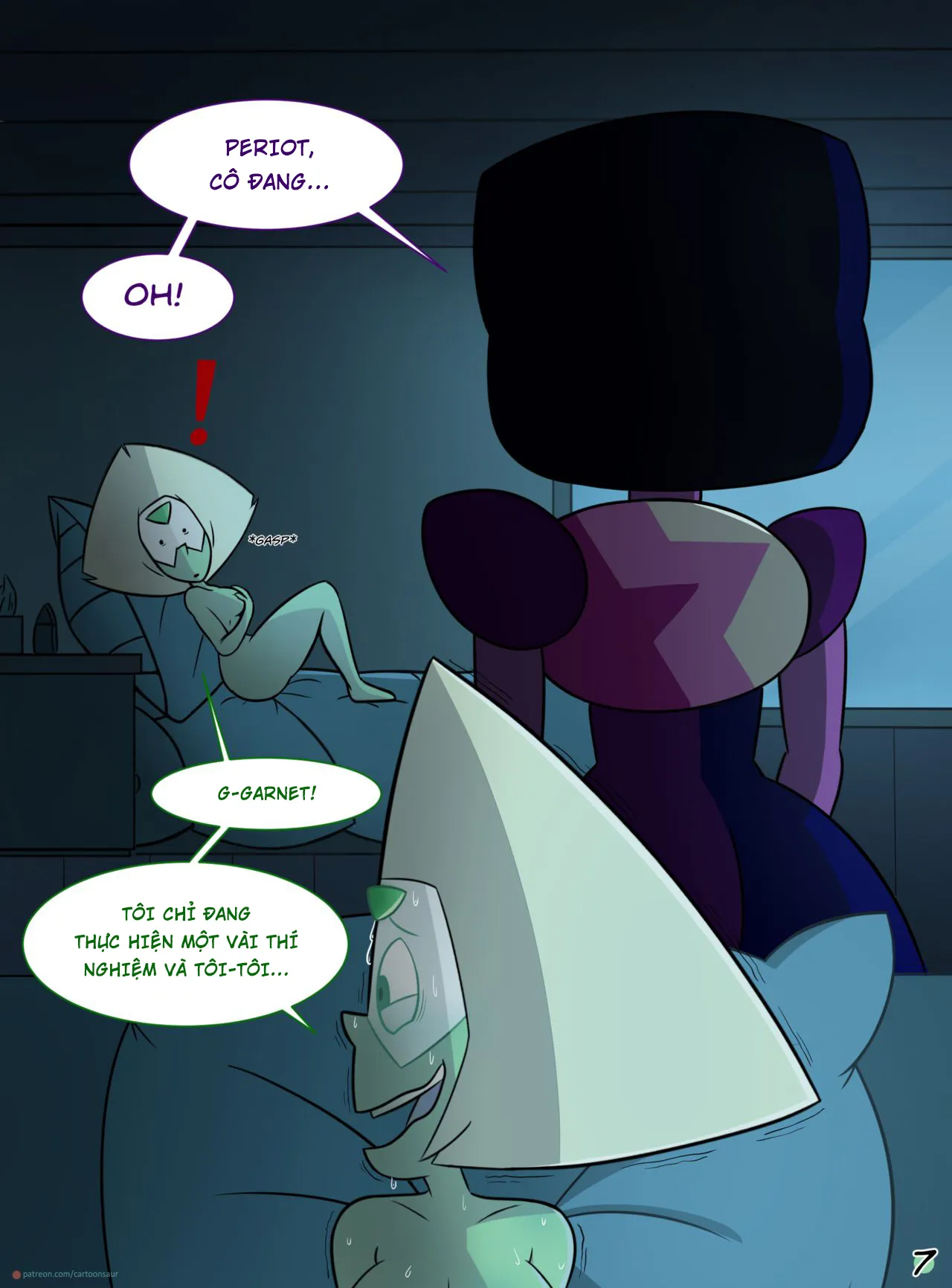 HentaiVN.net - Ảnh 9 - Thực nghiệm sinh học cùng Peridot [Peridot ‘Experiments’ (Steven Universe)] - Oneshot bản Futa