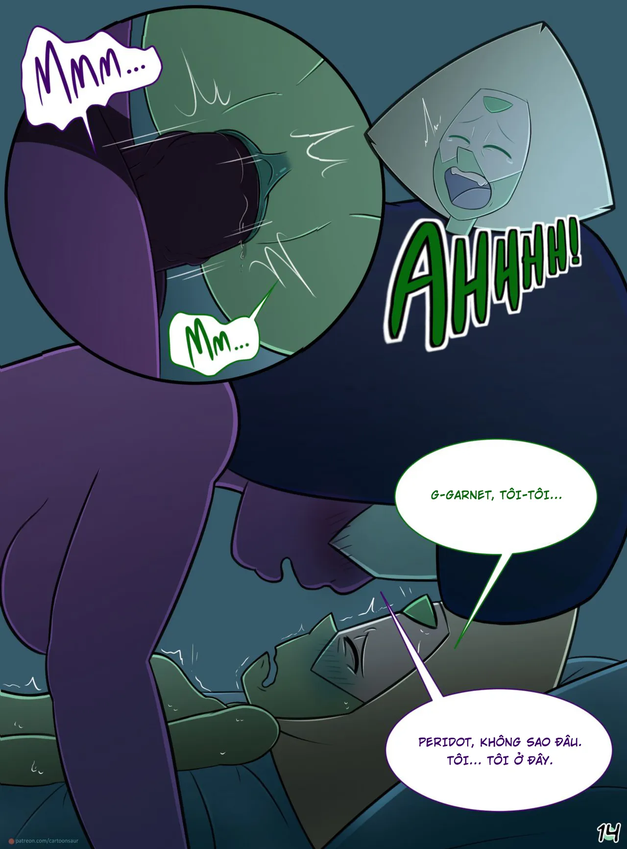 HentaiVN.net - Ảnh 15 - Thực nghiệm sinh học cùng Peridot [Peridot ‘Experiments’ (Steven Universe)] - Oneshot bản Sextoy