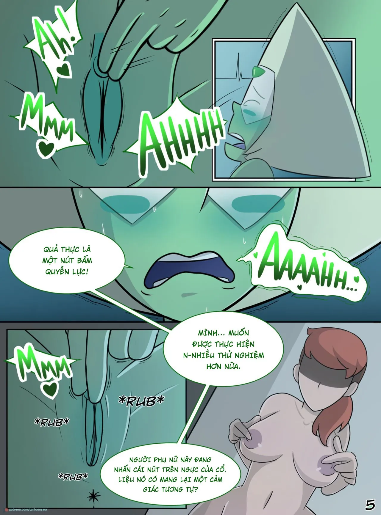 HentaiVN.net - Ảnh 6 - Thực nghiệm sinh học cùng Peridot [Peridot ‘Experiments’ (Steven Universe)] - Oneshot bản Sextoy