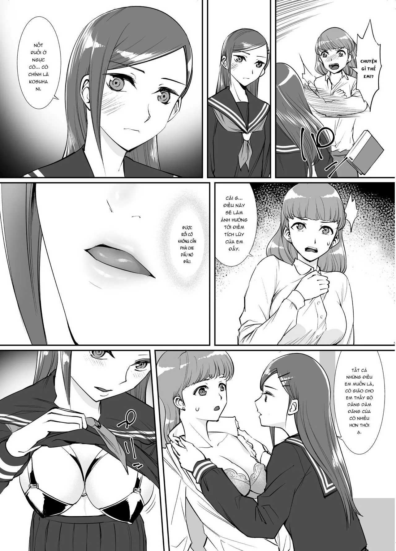 HentaiVN.net - Ảnh 6 - Yuri Kousoku ~Kairaku Ochi Sensei~ [百合拘束-快楽堕ち先生-] - Oneshot