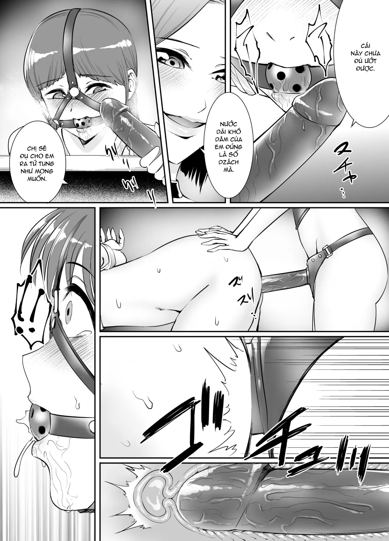 HentaiVN.net - Ảnh 10 - Yuri Kinbaku - Senpai to Kouhai [百合緊縛 先輩と後輩] - Oneshot