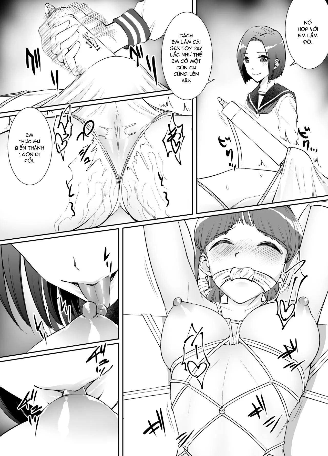 HentaiVN.net - Ảnh 6 - Yuri Kinbaku - Senpai to Kouhai [百合緊縛 先輩と後輩] - Oneshot