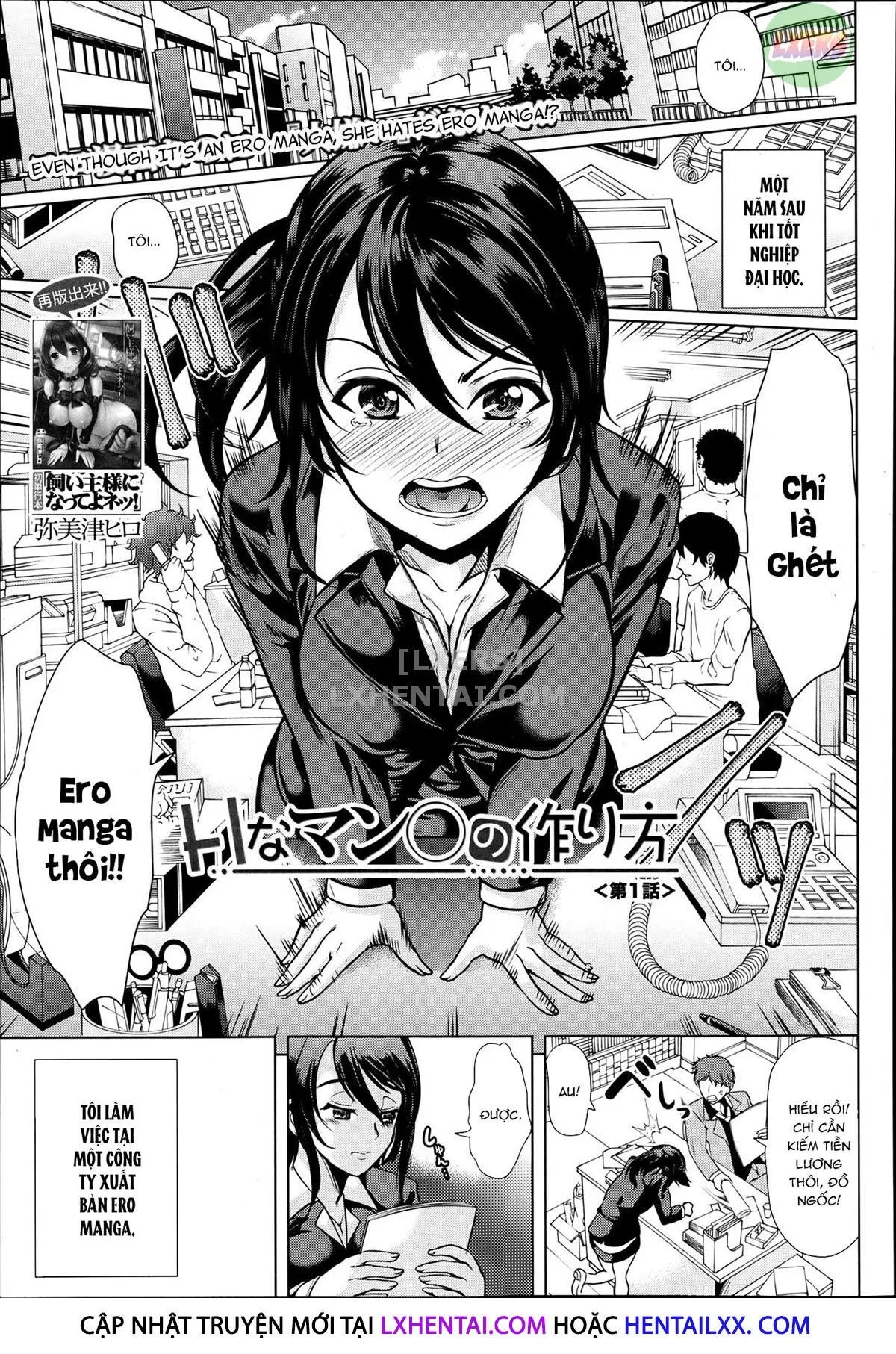 HentaiVN.net - Ảnh 9 - H Na Manko No Tsukurikata - Chap 1