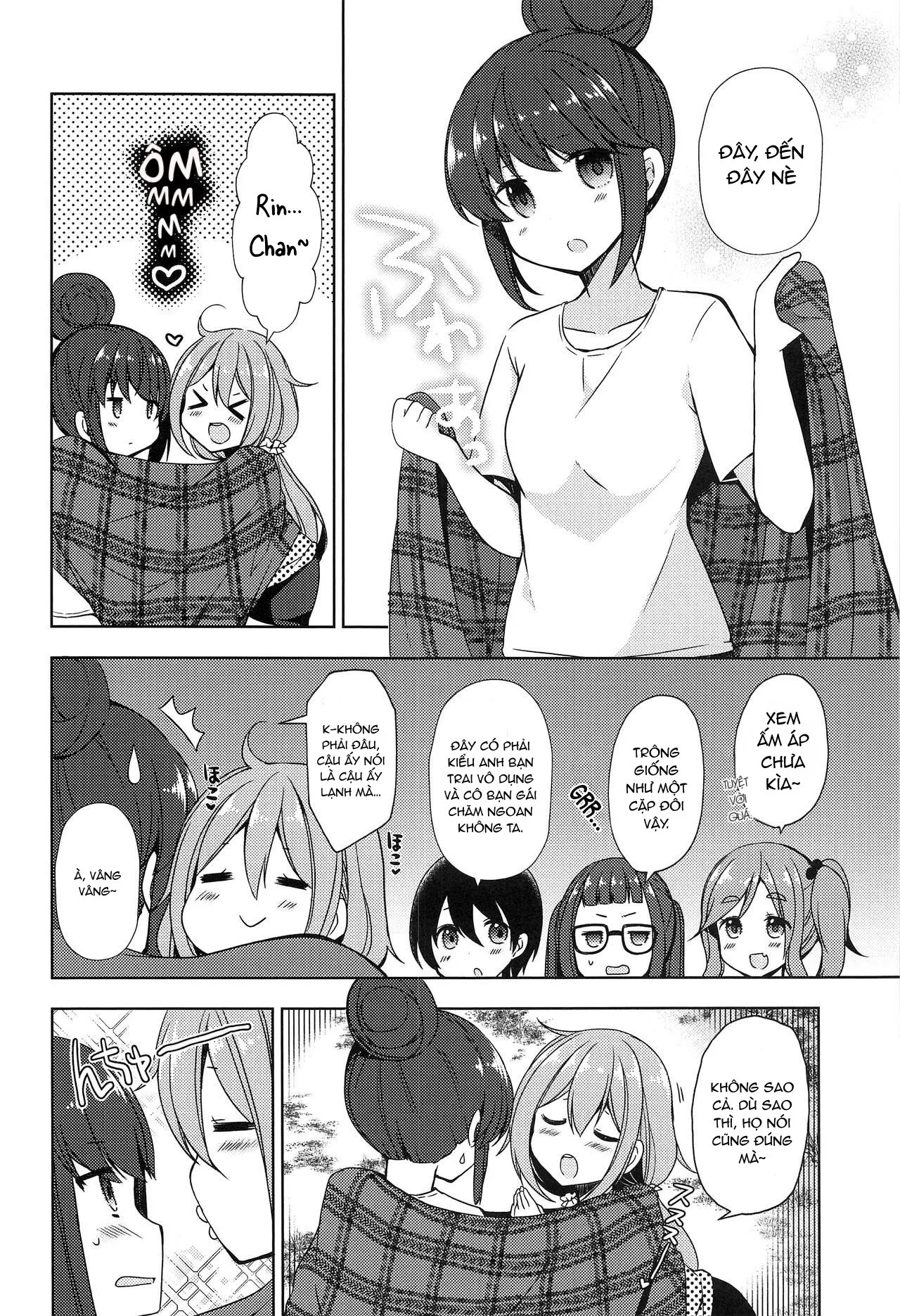 HentaiVN.net - Ảnh 3 - Một đêm tại buổi cắm trại (Yuru camp) [Rin to Nadeshiko ~Camp no Yoru wa Hen~; Rin and Nadeshiko ~Night of the Camp Chapter~ (Yuru Camp)] - Oneshot