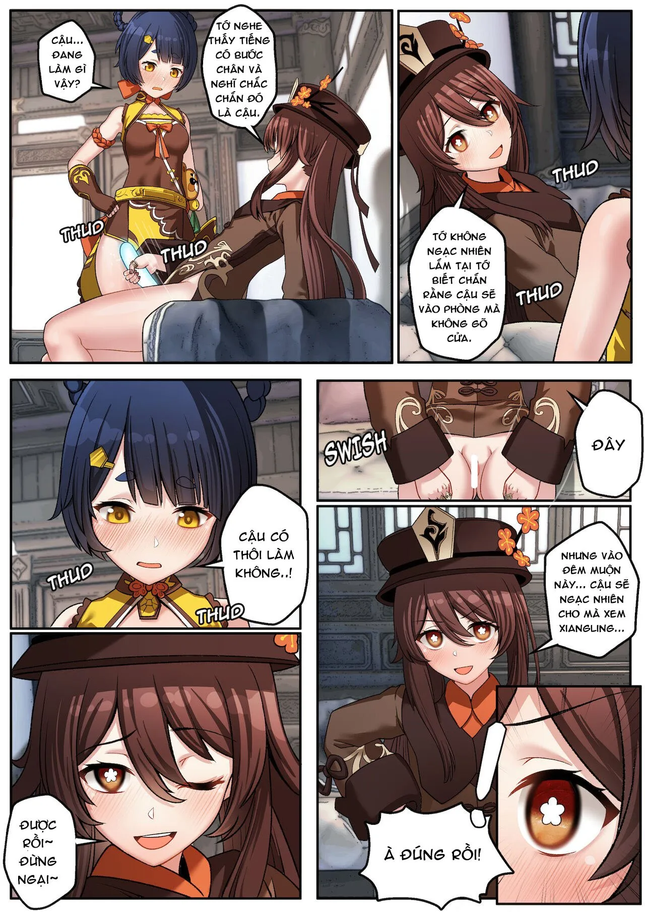 HentaiVN.net - Ảnh 5 - Cách họ làm linh hồn an nghỉ [Kanojo-tachi no Jorei Houhou ; How They Make Ghosts Peace] - Oneshot