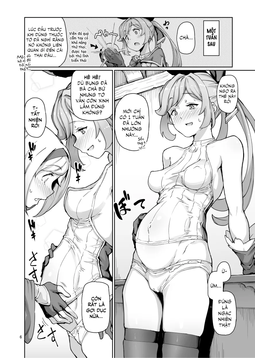 HentaiVN.net - Ảnh 7 - Thuốc tăng trưởng bào thai gấp 10 lần [Sexual Deviant Mode -Alchemic abortion-] - Oneshot