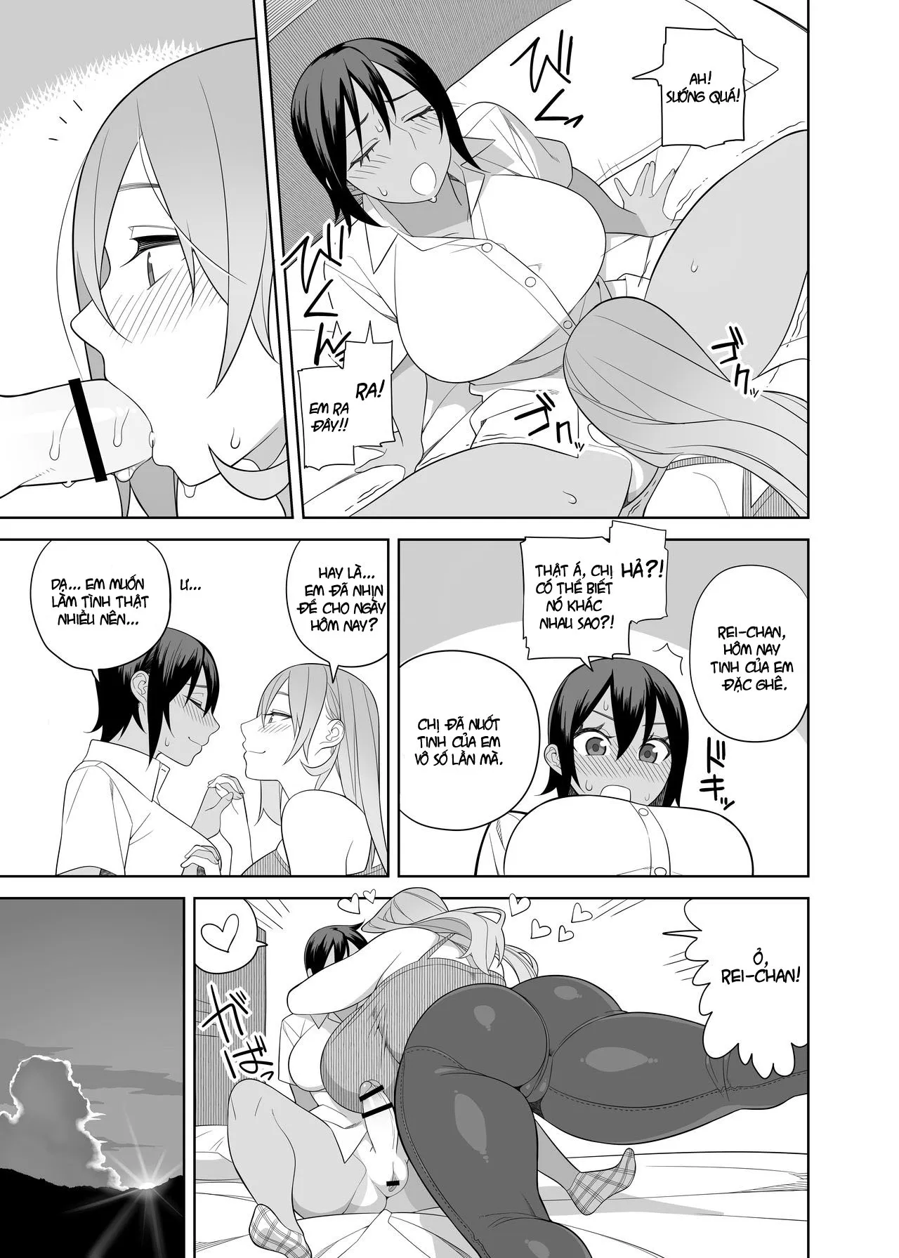 HentaiVN.net - Ảnh 12 - Love Love Sex Travel Book [Love Love Sex Ryokou Hon Ippakume] - Oneshot