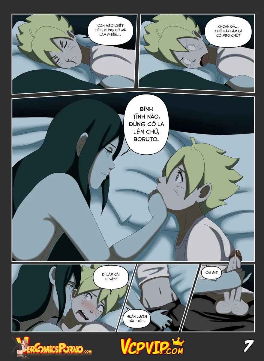 HentaiVN.net - Ảnh 7 - While daddy sleeps (Naruto) - Chap 2