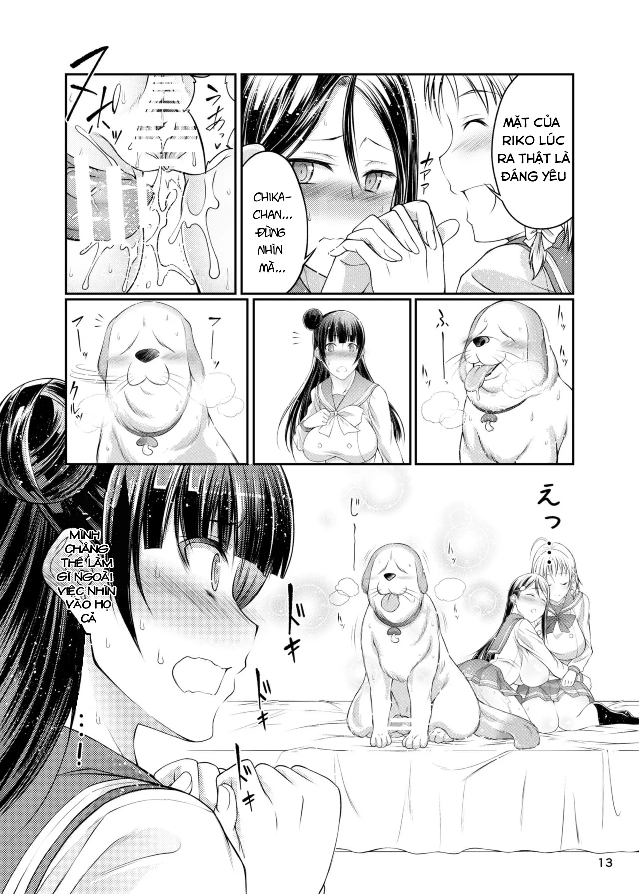 HentaiVN.net - Ảnh 14 - Inu Live! Sunshine!! [イヌライブ!サンシャイン!!] - Oneshot ngọt