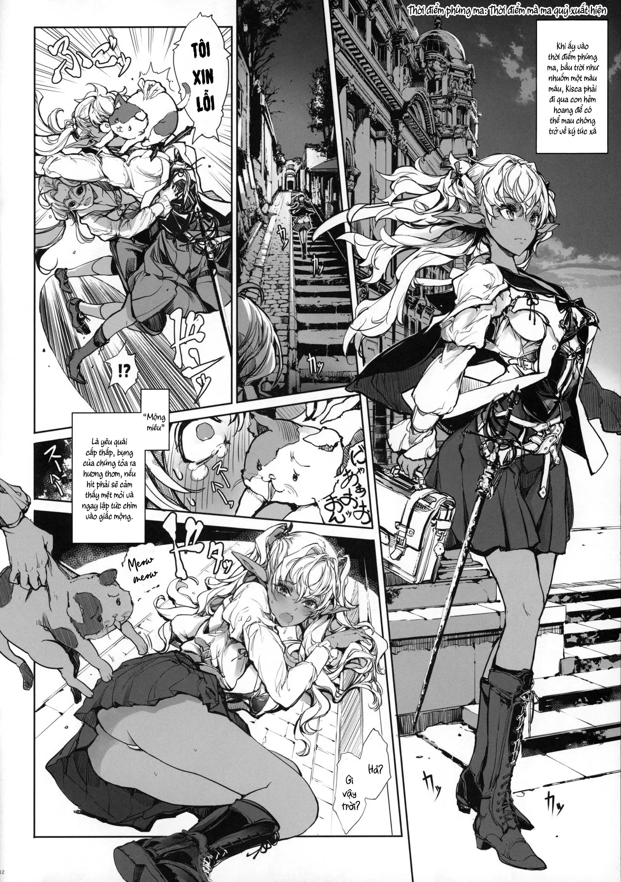 HentaiVN.net - Ảnh 11 - Bí mật của trinh nữ kị sĩ [The Virgin Knights Secrets; 乙女騎士の姫ごと; 乙女騎士の淫靡ていしょん] - Chap 1: Công chúa kị sĩ trinh nữ bí ẩn