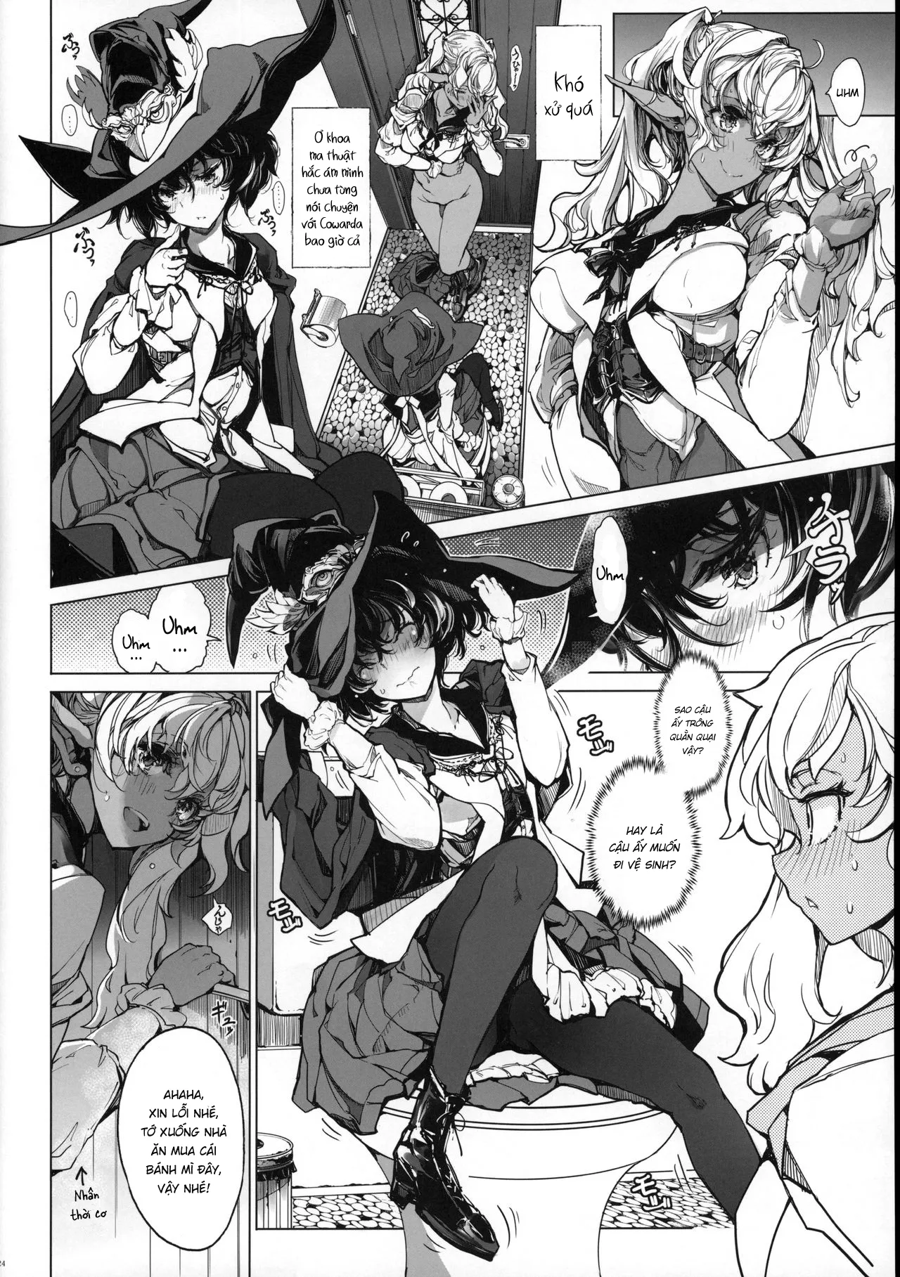 HentaiVN.net - Ảnh 23 - Bí mật của trinh nữ kị sĩ [The Virgin Knights Secrets; 乙女騎士の姫ごと; 乙女騎士の淫靡ていしょん] - Chap 1: Công chúa kị sĩ trinh nữ bí ẩn