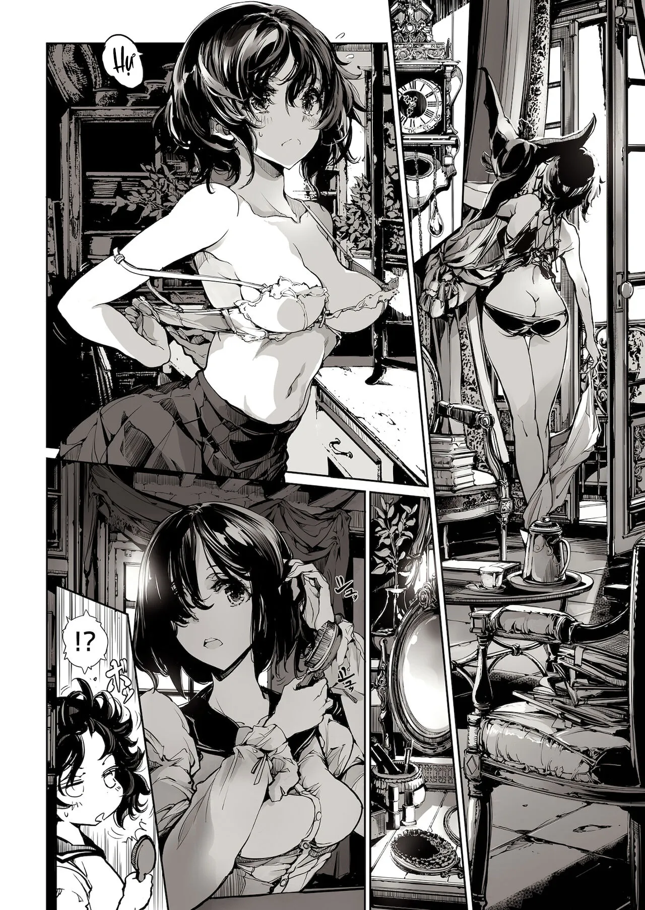 HentaiVN.net - Ảnh 25 - Bí mật của trinh nữ kị sĩ [The Virgin Knights Secrets; 乙女騎士の姫ごと; 乙女騎士の淫靡ていしょん] - Chap 2: Kị sĩ trinh nữ trên chuyến tàu dục vọng