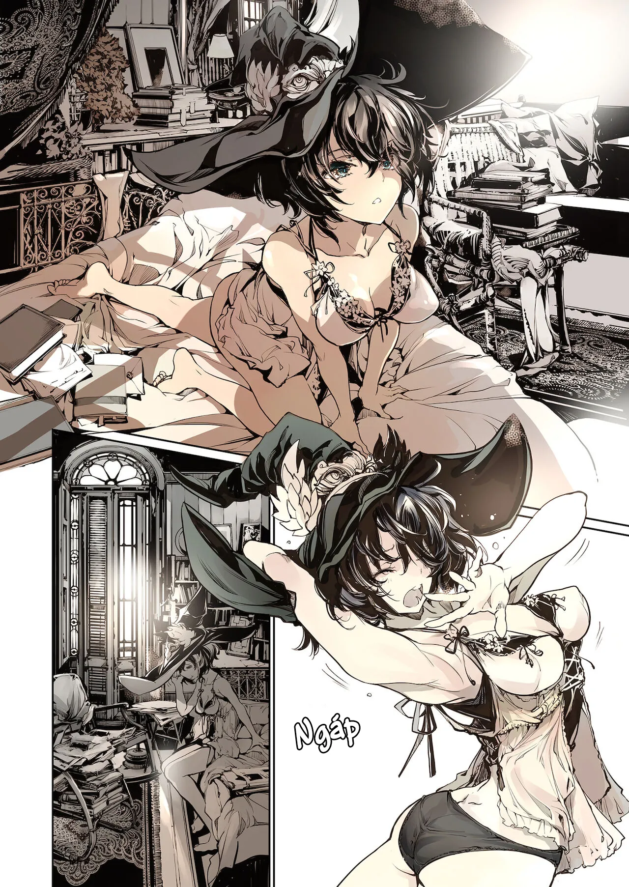 HentaiVN.net - Ảnh 5 - Bí mật của trinh nữ kị sĩ [The Virgin Knights Secrets; 乙女騎士の姫ごと; 乙女騎士の淫靡ていしょん] - Chap 2: Kị sĩ trinh nữ trên chuyến tàu dục vọng