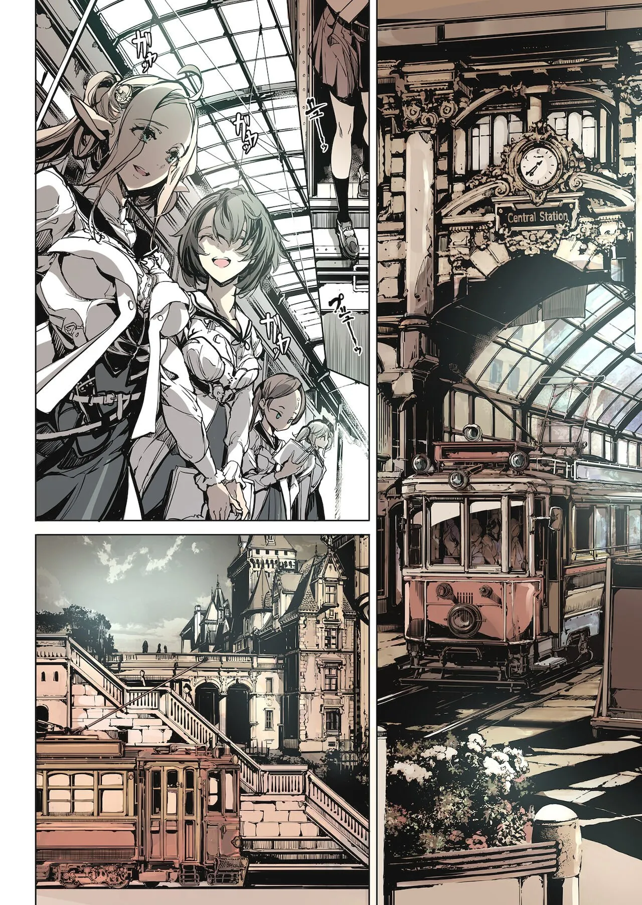 HentaiVN.net - Ảnh 53 - Bí mật của trinh nữ kị sĩ [The Virgin Knights Secrets; 乙女騎士の姫ごと; 乙女騎士の淫靡ていしょん] - Chap 2: Kị sĩ trinh nữ trên chuyến tàu dục vọng