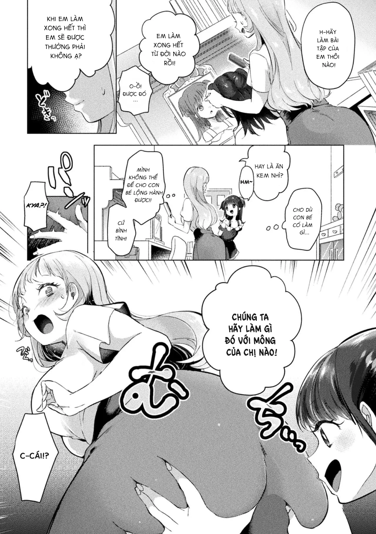 HentaiVN.net - Ảnh 14 - Làm gia sư 200 nghìn yên 1 tháng!? [Gessha 20-man no Katei Kyoushi | Working as a Home Tutor for 200 Thousand Yen per Month] - Oneshot