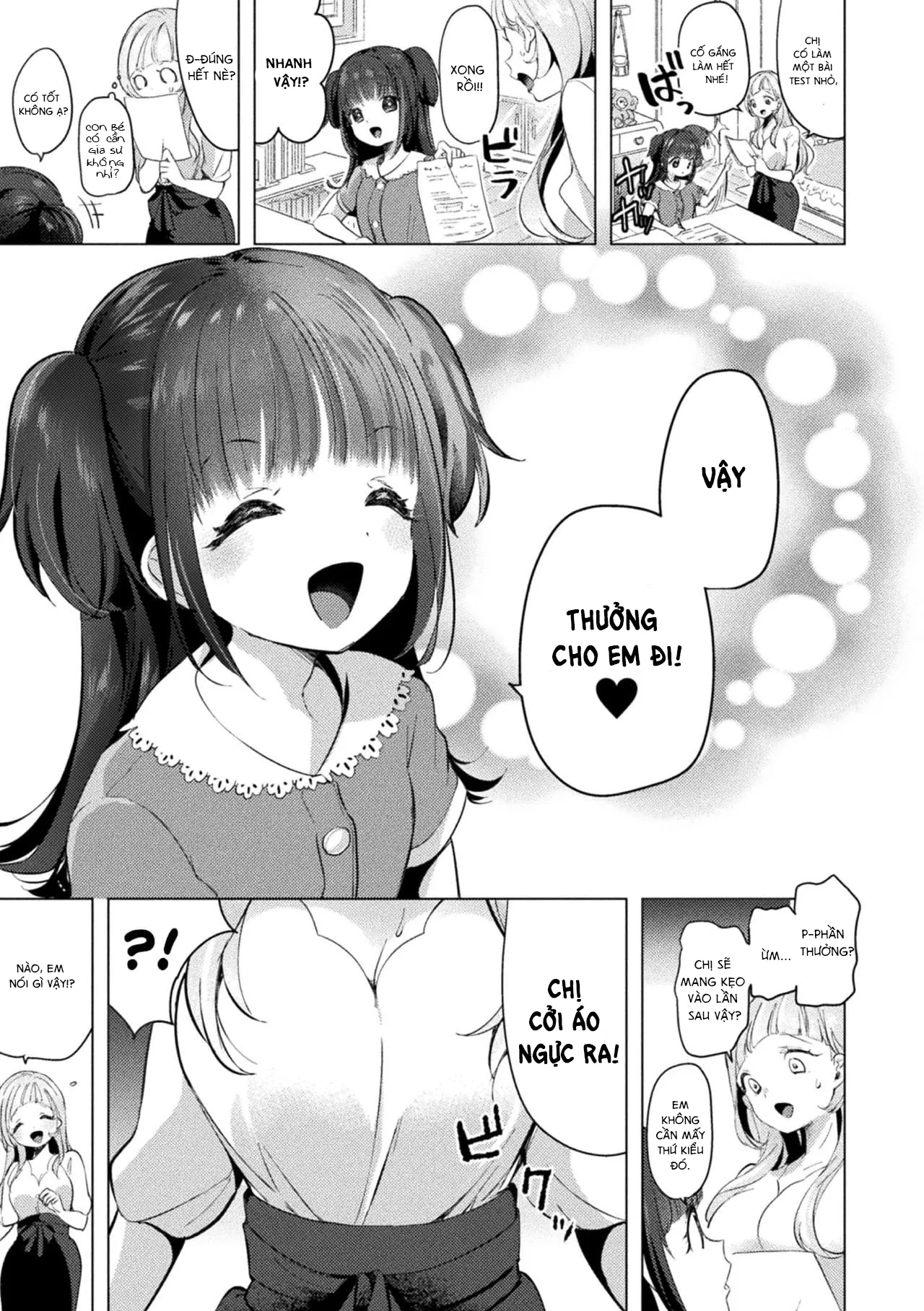 HentaiVN.net - Ảnh 4 - Làm gia sư 200 nghìn yên 1 tháng!? [Gessha 20-man no Katei Kyoushi | Working as a Home Tutor for 200 Thousand Yen per Month] - Oneshot