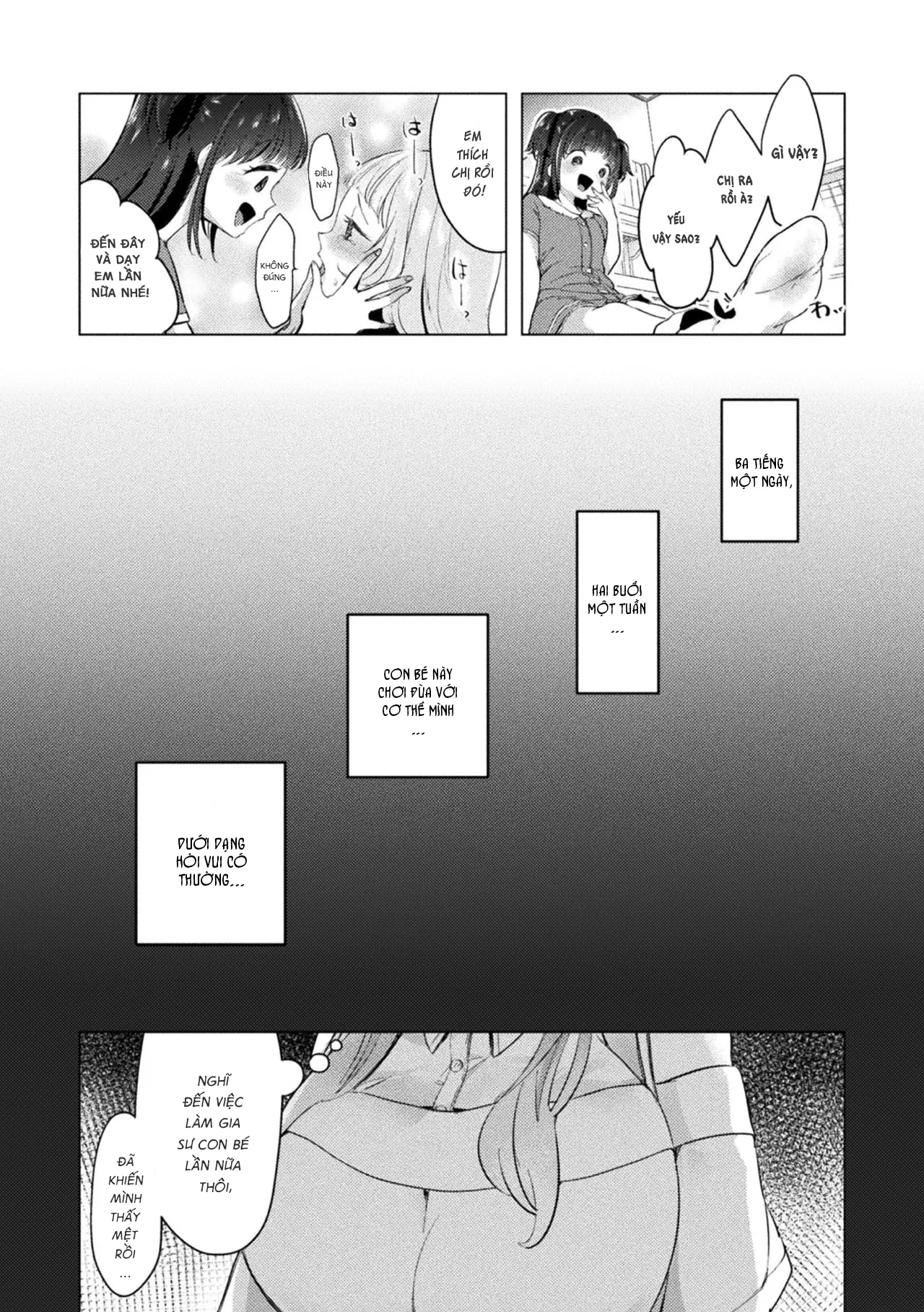 HentaiVN.net - Ảnh 9 - Làm gia sư 200 nghìn yên 1 tháng!? [Gessha 20-man no Katei Kyoushi | Working as a Home Tutor for 200 Thousand Yen per Month] - Oneshot