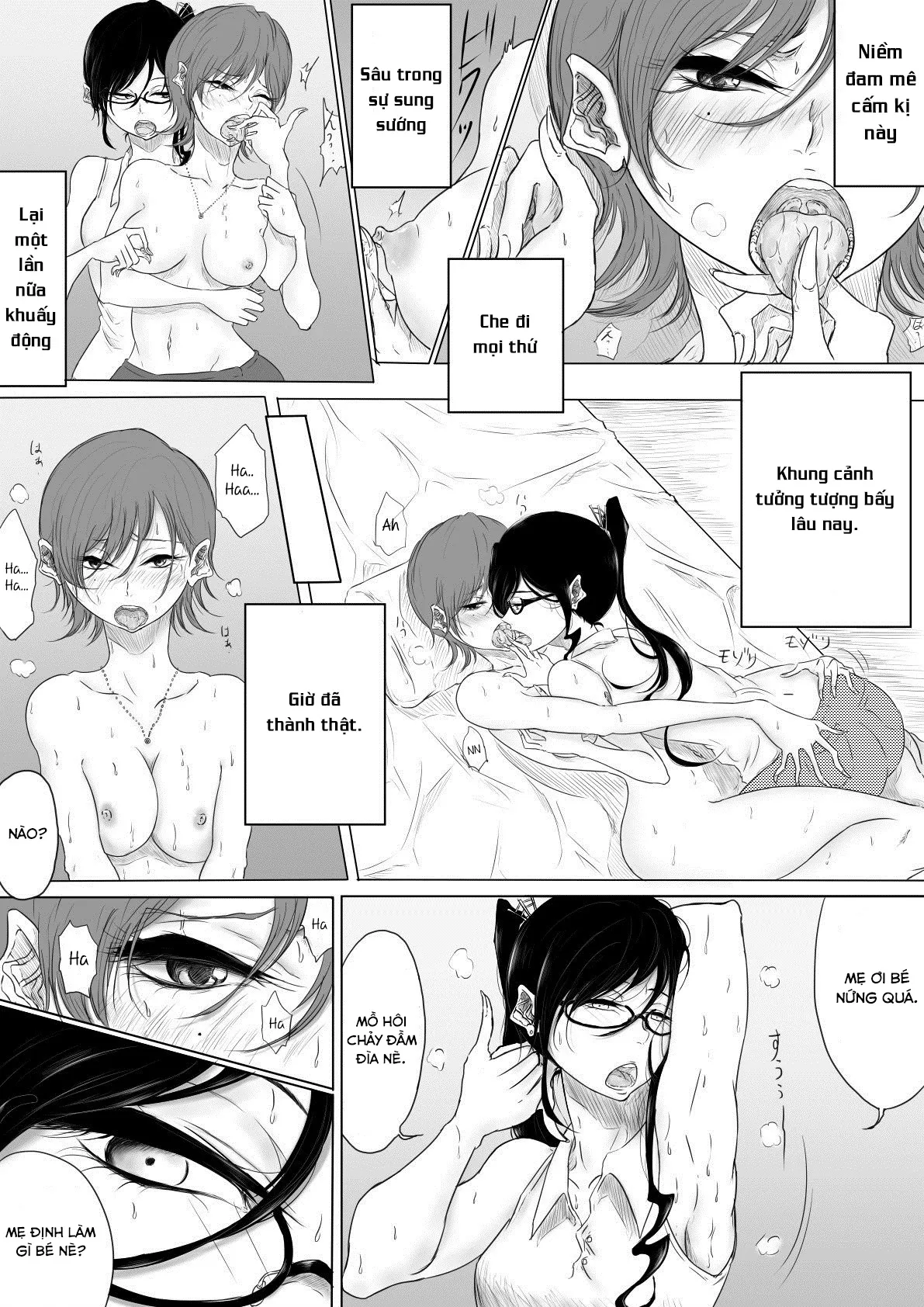 HentaiVN.net - Ảnh 10 - Bí mật không nói được [だれにも言えない] - Oneshot