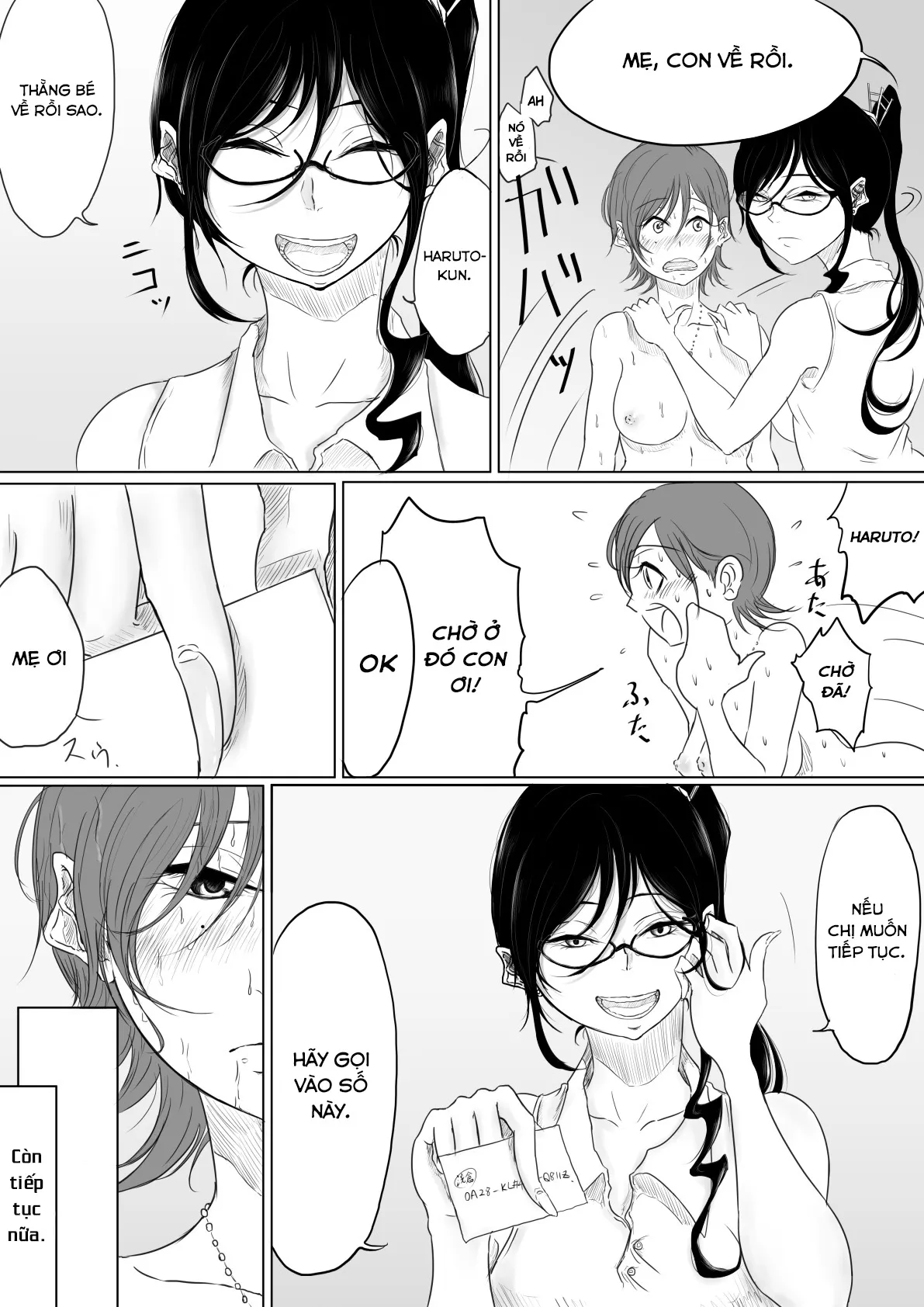 HentaiVN.net - Ảnh 17 - Bí mật không nói được [だれにも言えない] - Oneshot