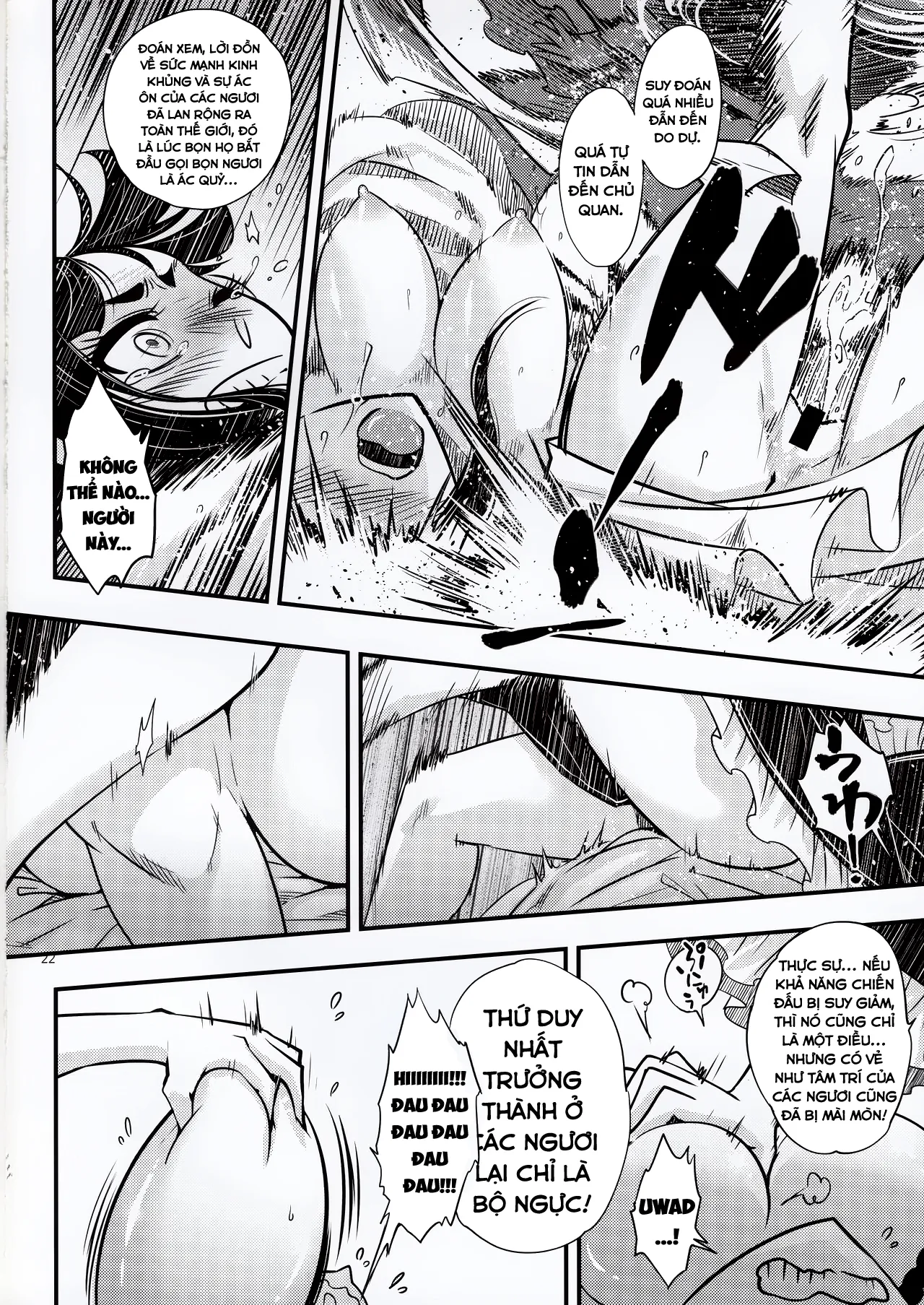 HentaiVN.net - Ảnh 24 - Hyakkasou 5: Rasetsu Yasha Sen Chokou [百華荘5 《羅刹夜叉戦猪皇!》] - Oneshot