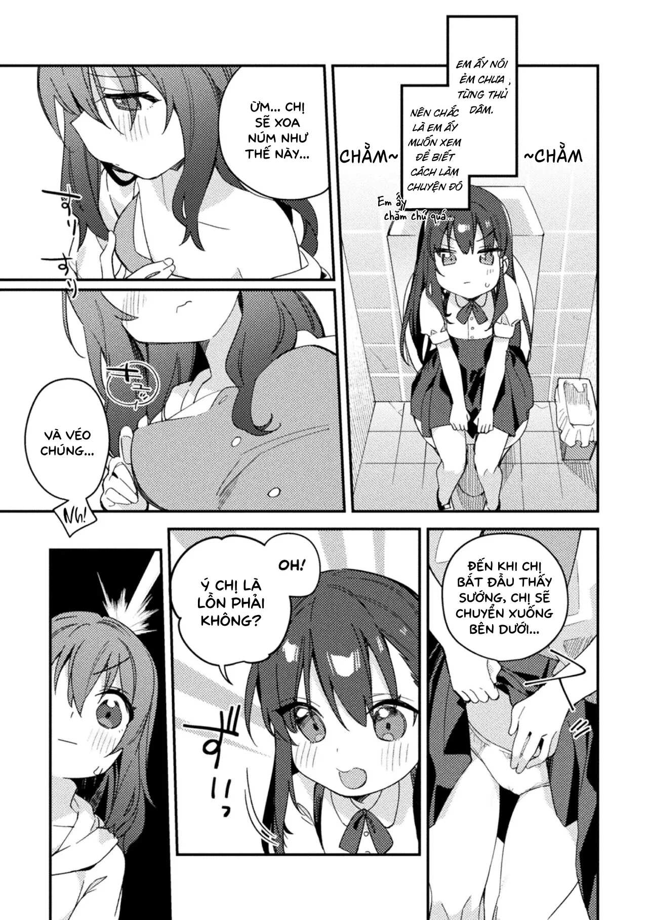 HentaiVN.net - Ảnh 8 - A Diligent Girl's Curiosity [A Diligent Girl's Curiosity; Majime-chan no Shiritagari] - Oneshot