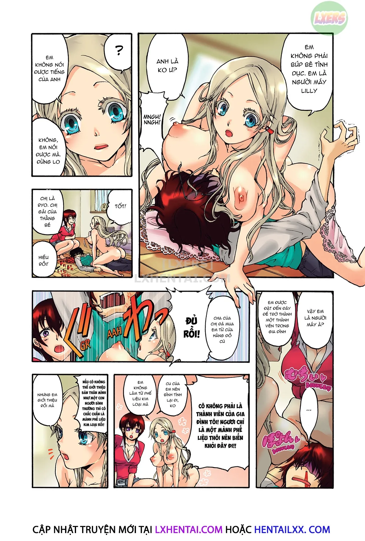 HentaiVN.net - Ảnh 13 - Robot thú cưng Lilly - Chap 1 | Volume 1