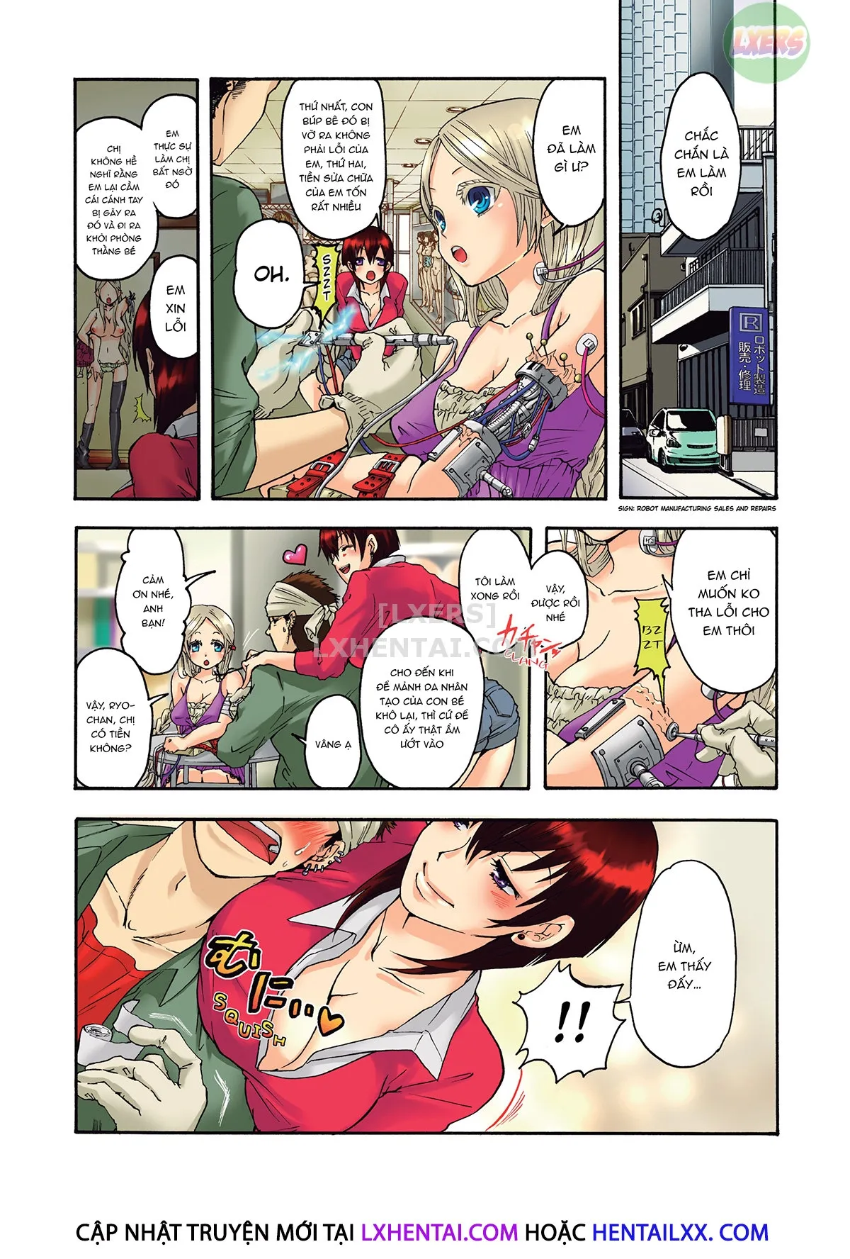 HentaiVN.net - Ảnh 22 - Robot thú cưng Lilly - Chap 1 | Volume 1