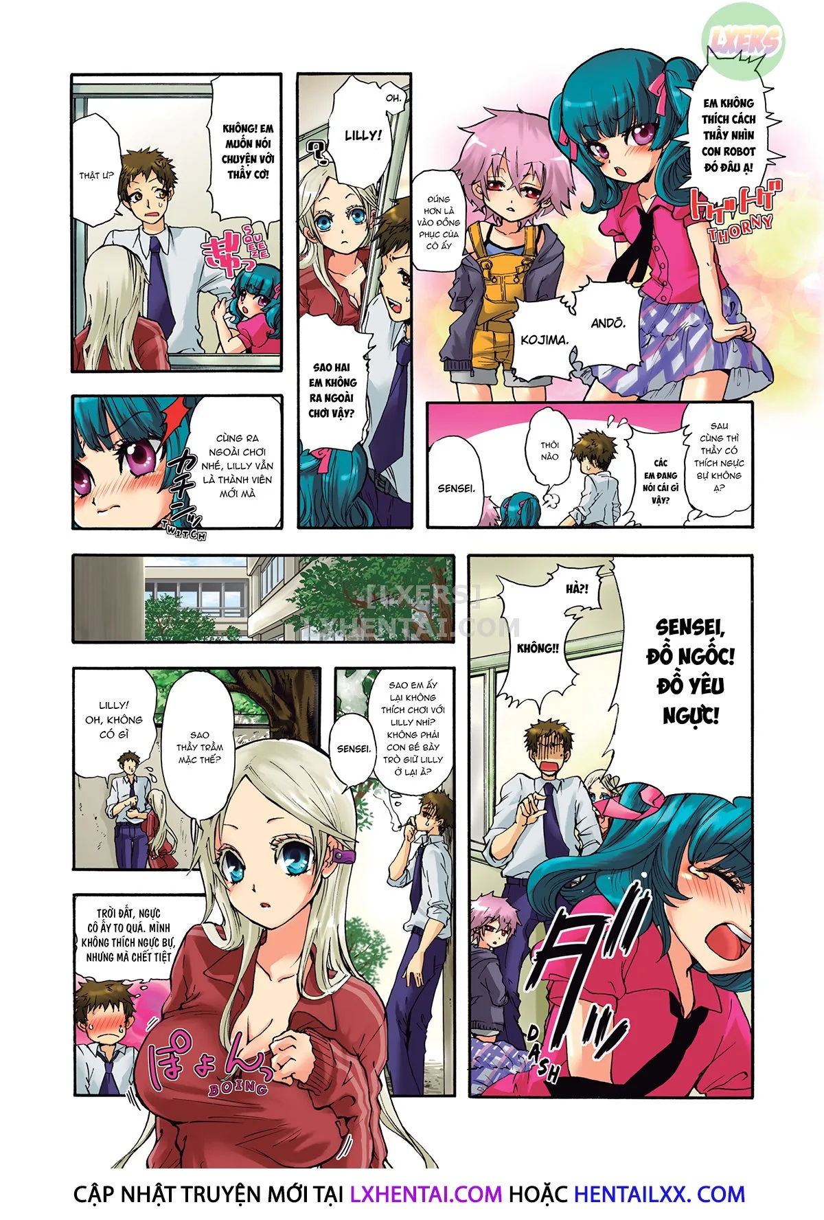 HentaiVN.net - Ảnh 10 - Robot thú cưng Lilly - Chap 2